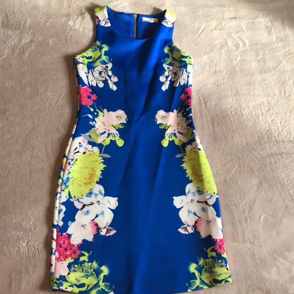 Mini floral dress
